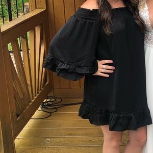 Off the shoulder dress from lulus